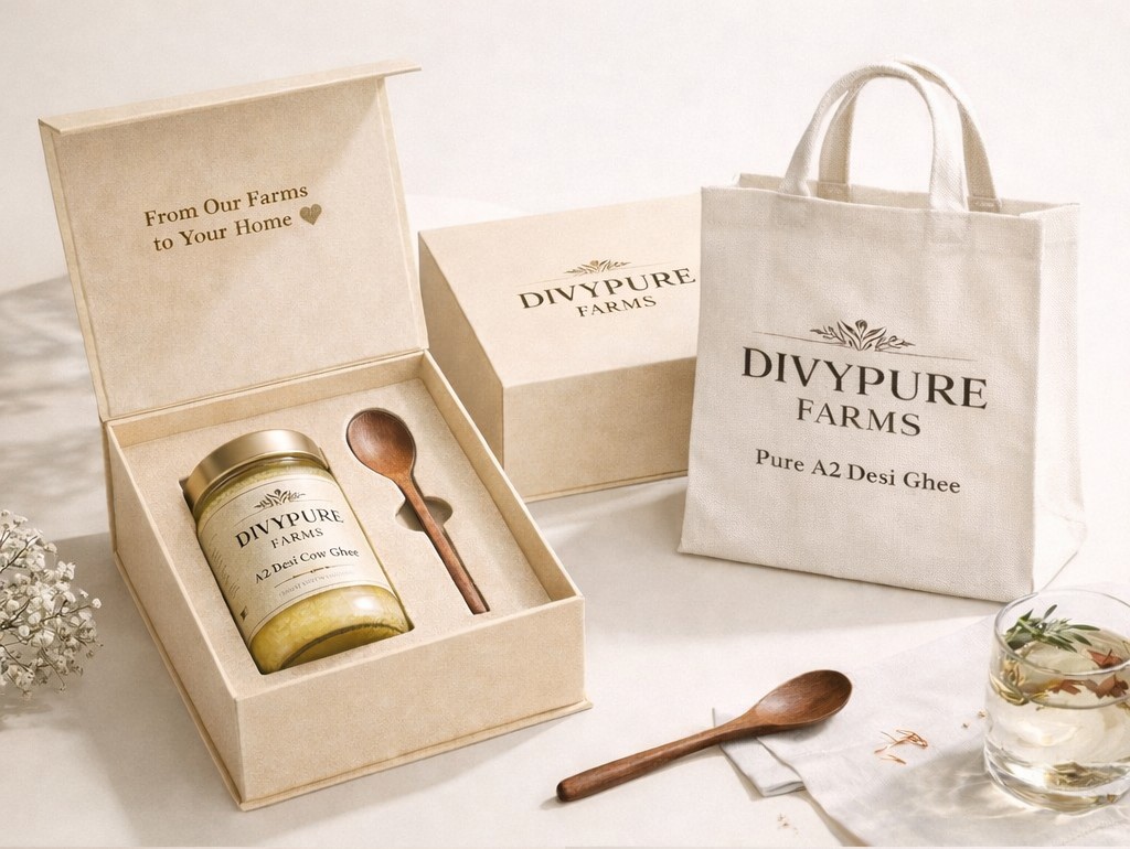divypure farms premium ghee jar